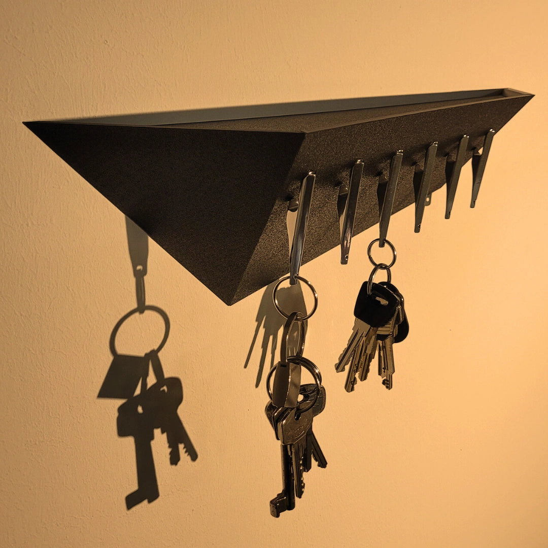 Magnetisches Schlüsselbrett & Schlüsselanhänger im Paket (Treeboard + Treekey)